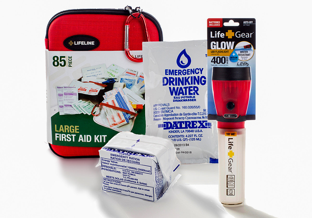 4 Person Survival Kit - Disaster Preparedness Kit  First My Family - First  My Family - A Disaster Preparedness Company